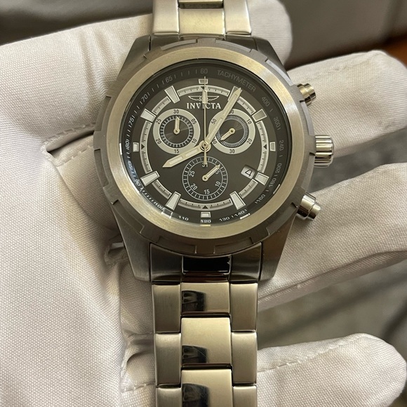 Invicta Specialty Chronograph Black Dial 17735 45mm Men's Watch